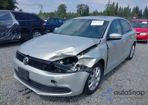 2012 Volkswagen Jetta 2.5L Se из США, поврежденный, VIN 3VWDP7AJ2CM303244